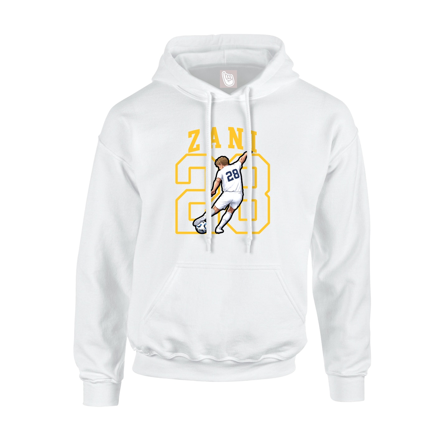 Youth Hoodie — Shirsey in White