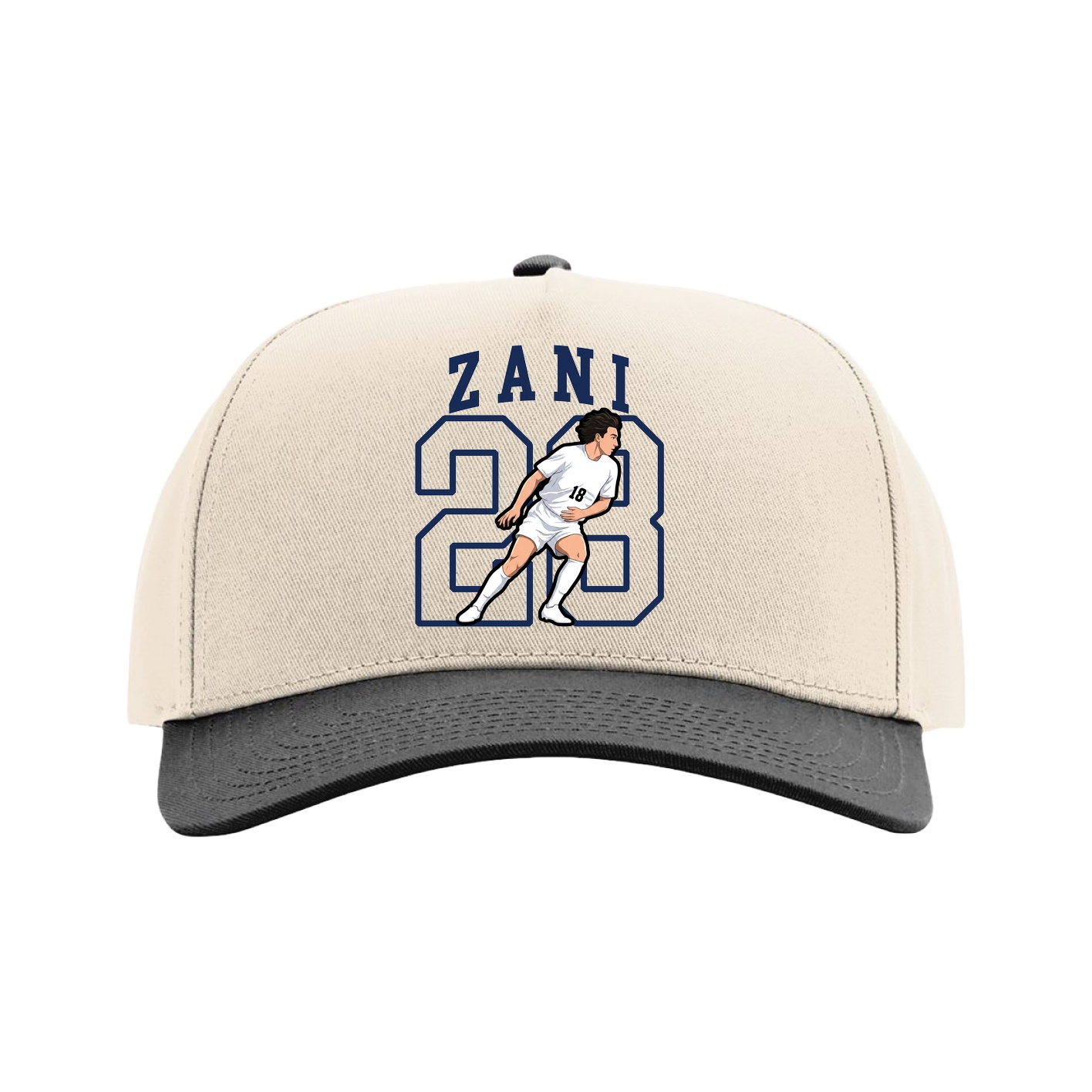 Full Fabric Five-Panel Champ Cap