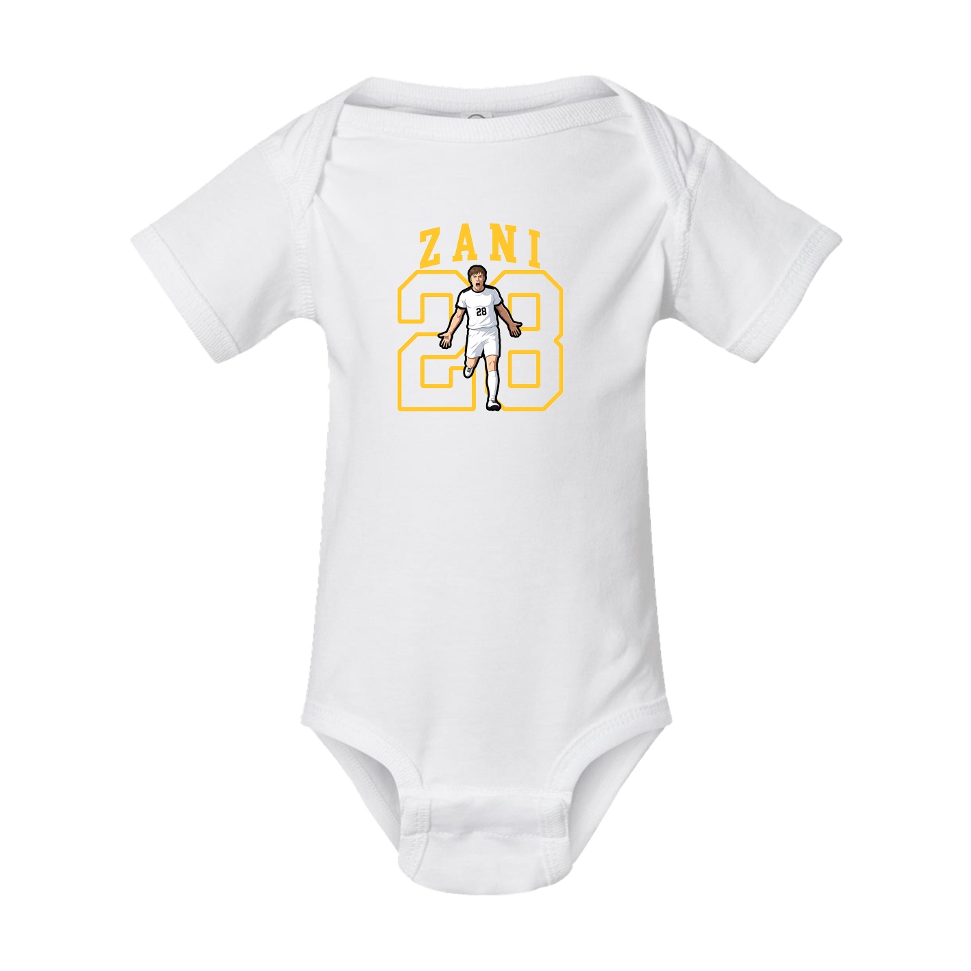 Baby Onesie — Shirsey in White