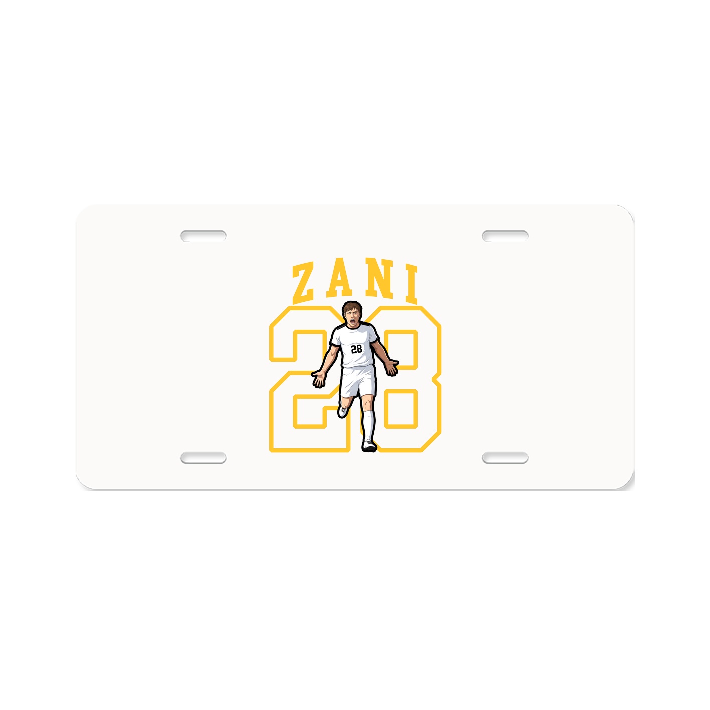 License Plate — Shirsey in Classic