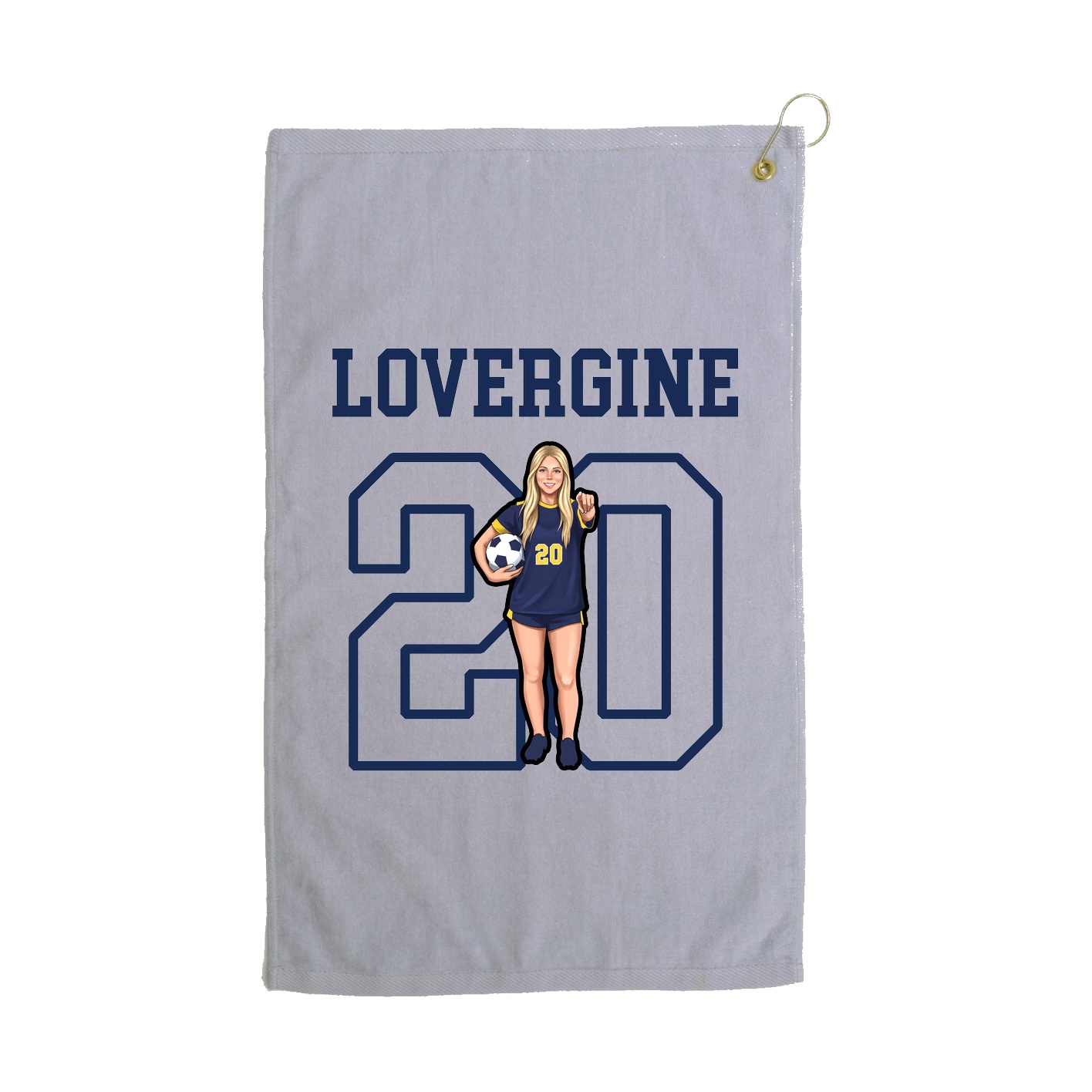 Golf Towel — Shirsey in Grey