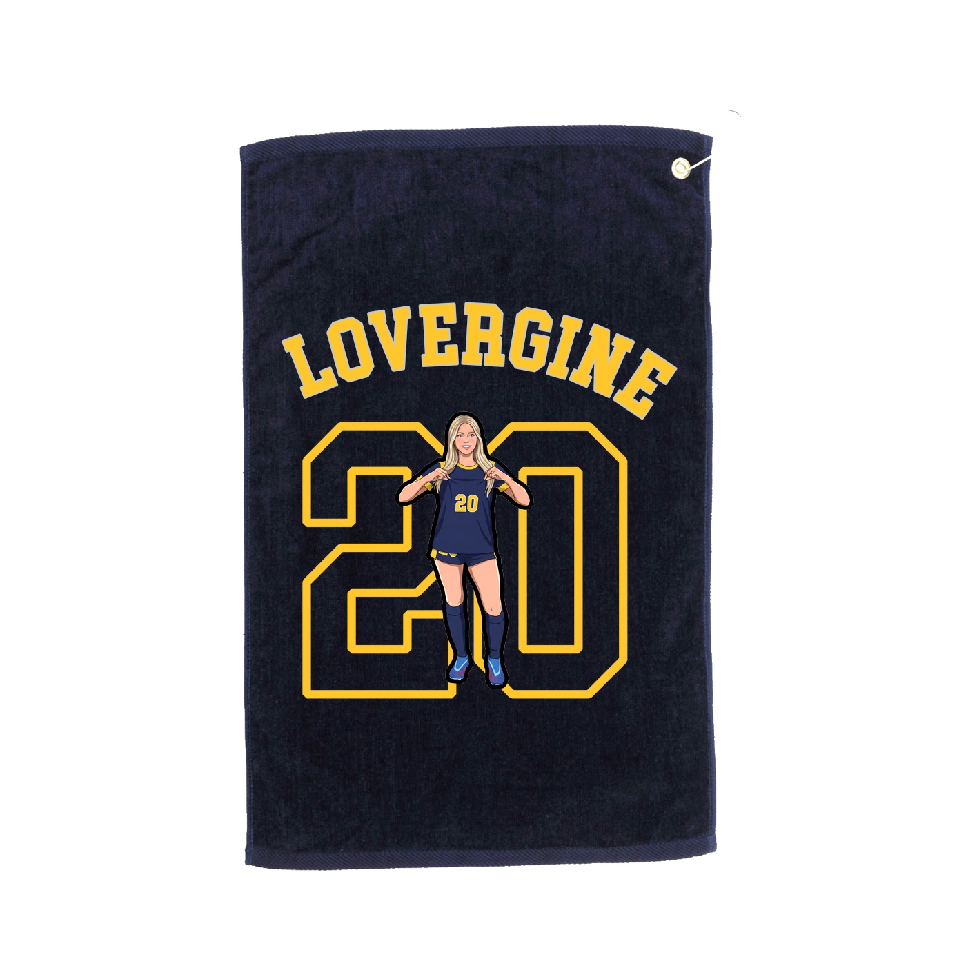 Golf Towel — Shirsey Arch in Navy