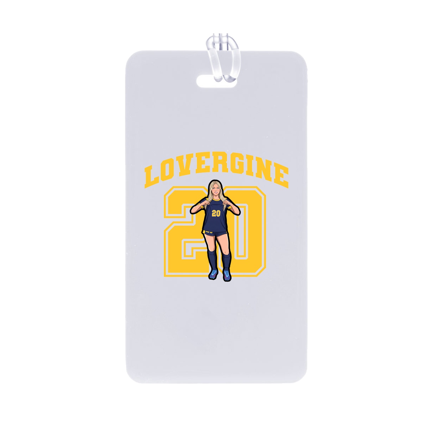 Bag Tag — Number in Classic