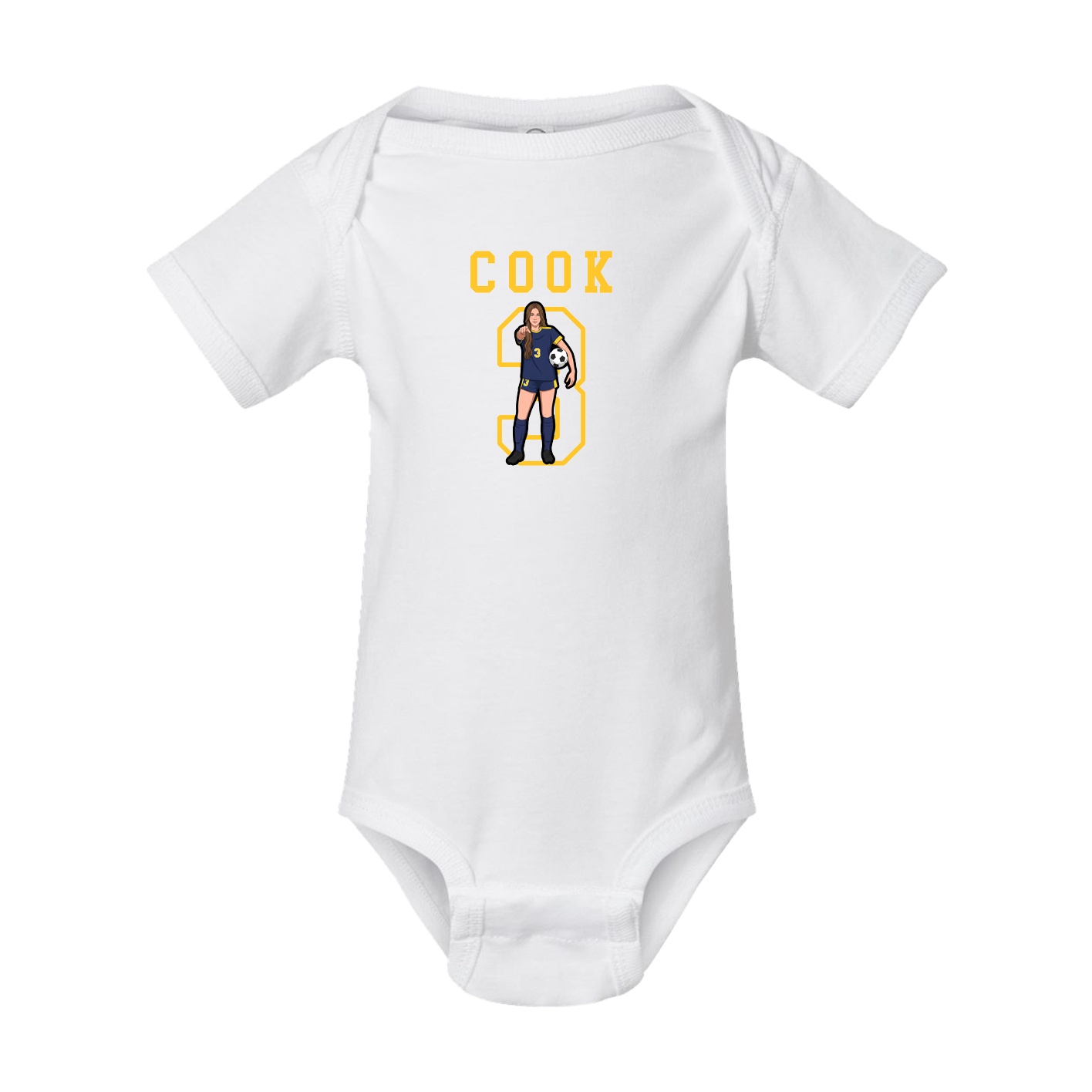 Baby Onesie — Shirsey in White