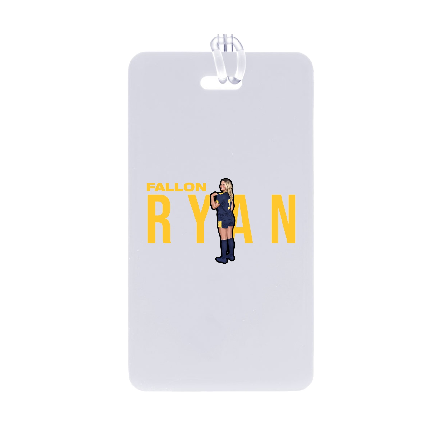 Bag Tag — Player Name in Classic