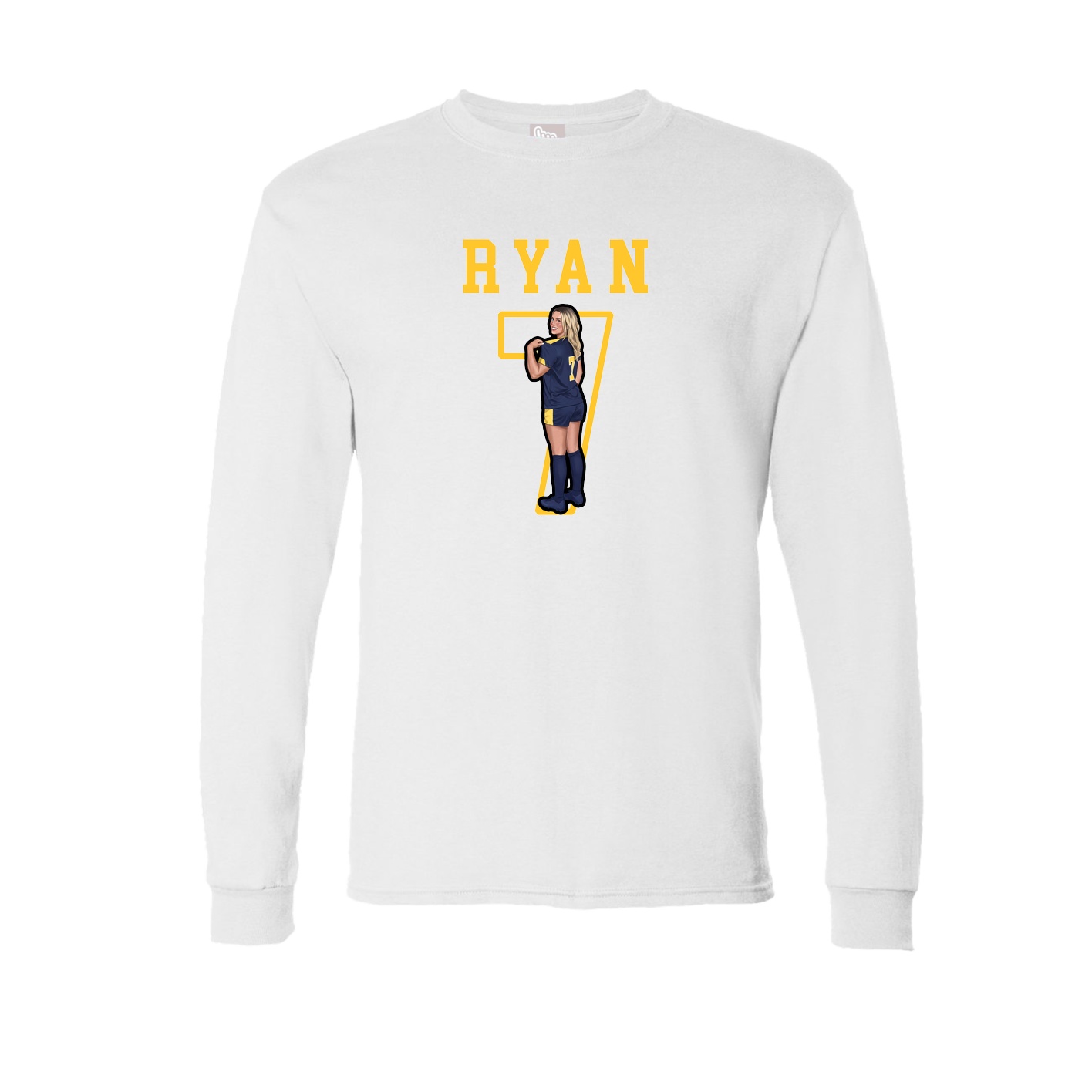 Long Sleeve Tee — Shirsey in White