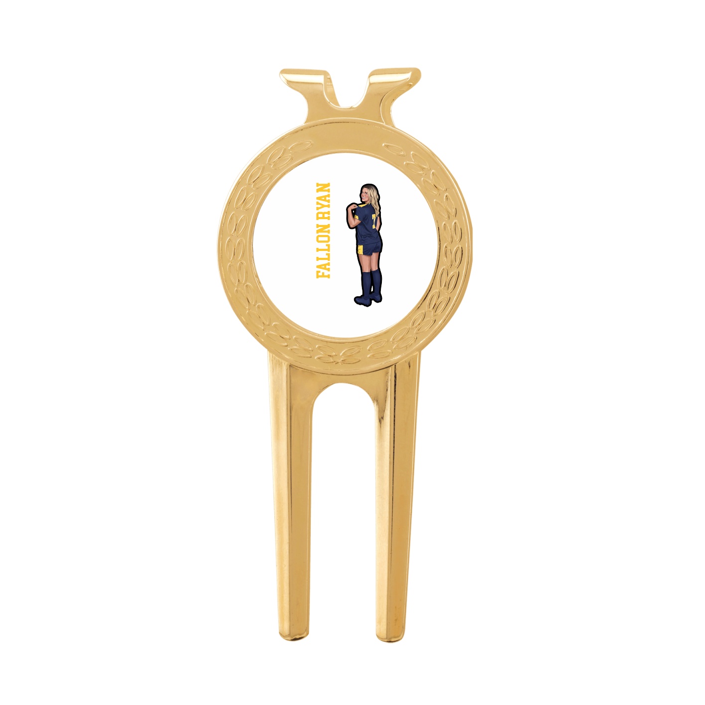 Divot Tool with Ball Marker — Name Vertical in Classic