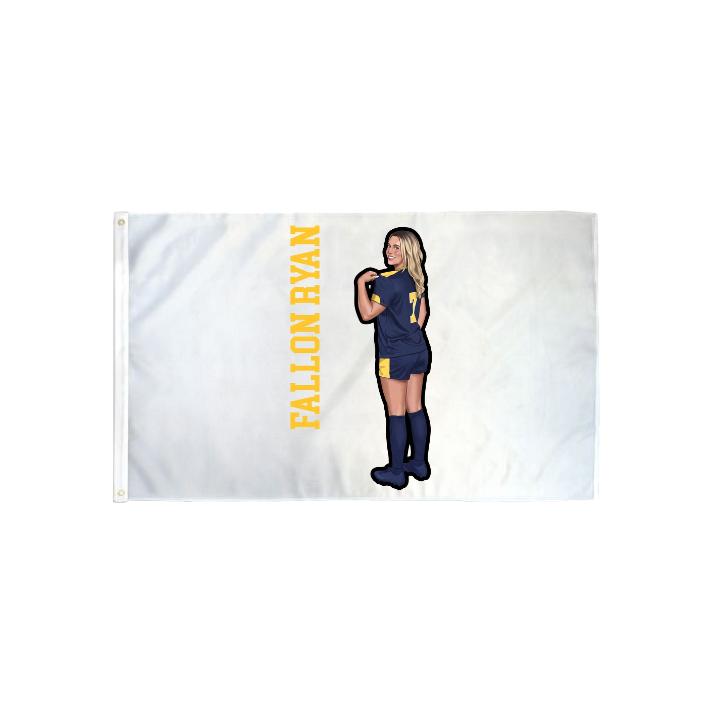 3x5 Flag — Name Vertical in Classic