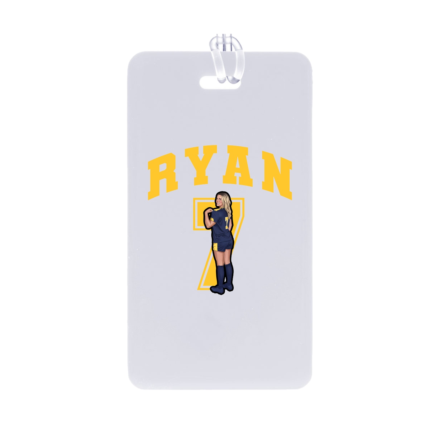 Bag Tag — Number in Classic