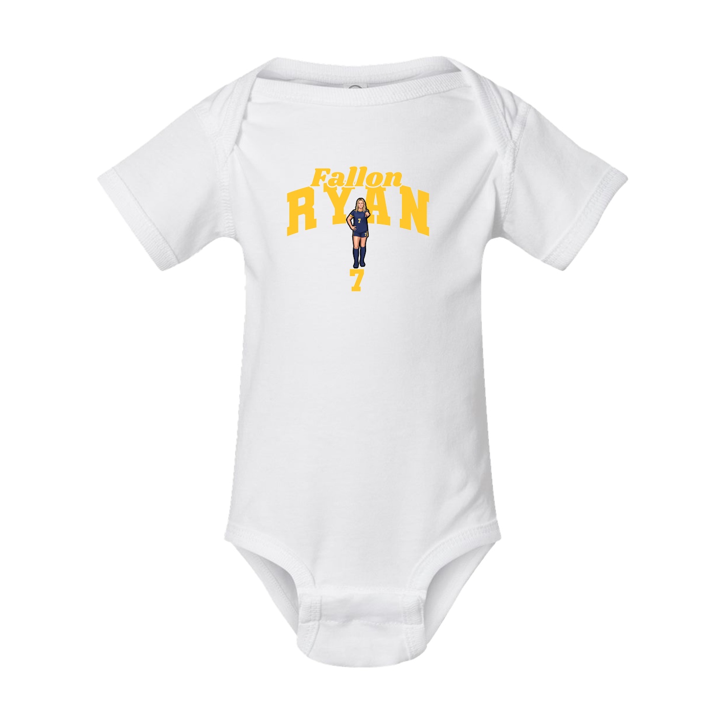 Baby Onesie — Signature Arch in White