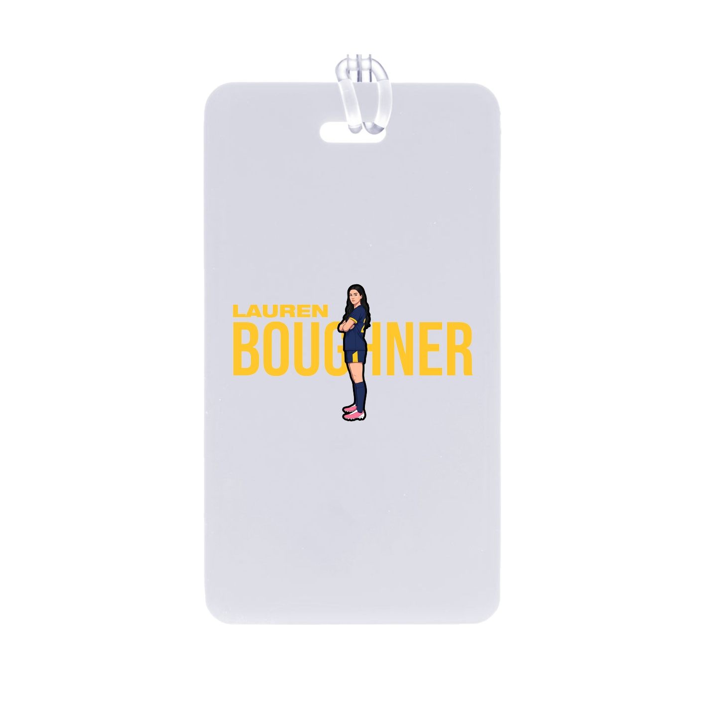 Bag Tag — Player Name in Classic