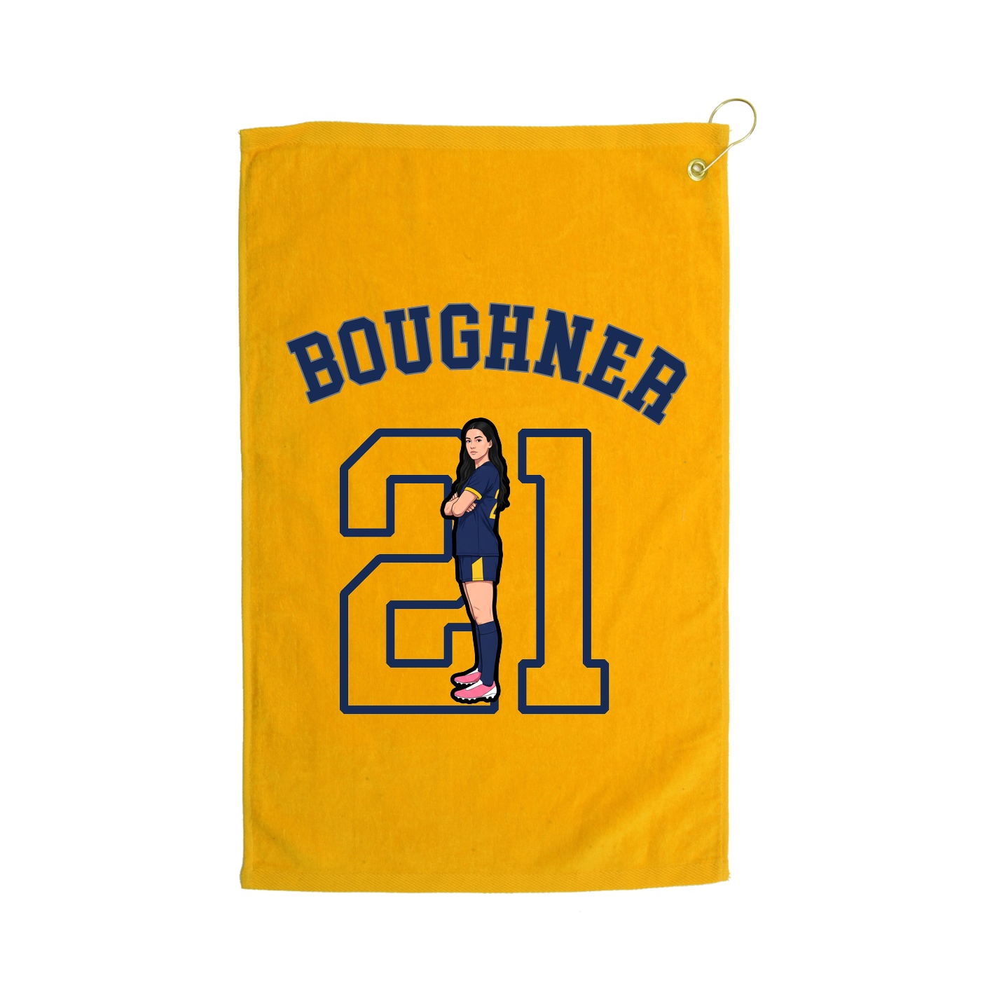 Golf Towel — Shirsey Arch in Gold