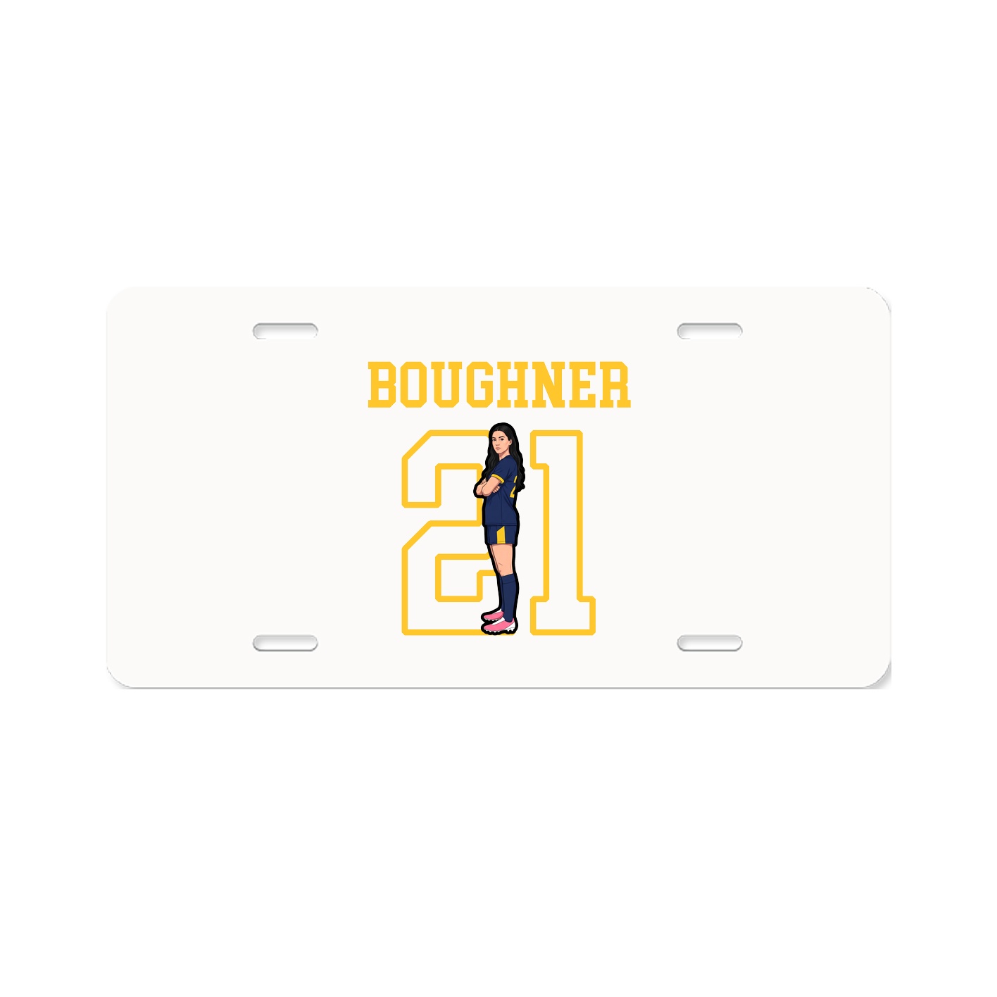 License Plate — Shirsey in Classic