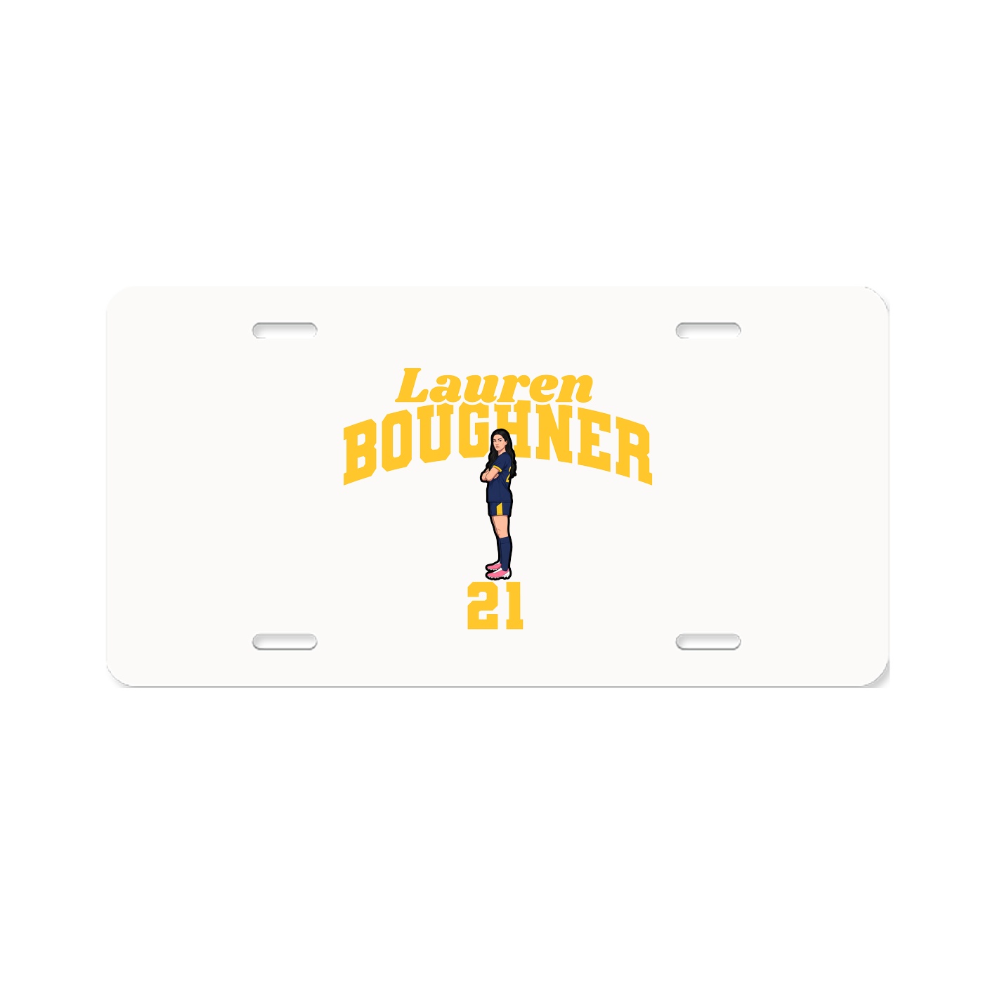 License Plate — Signature Arch in Classic