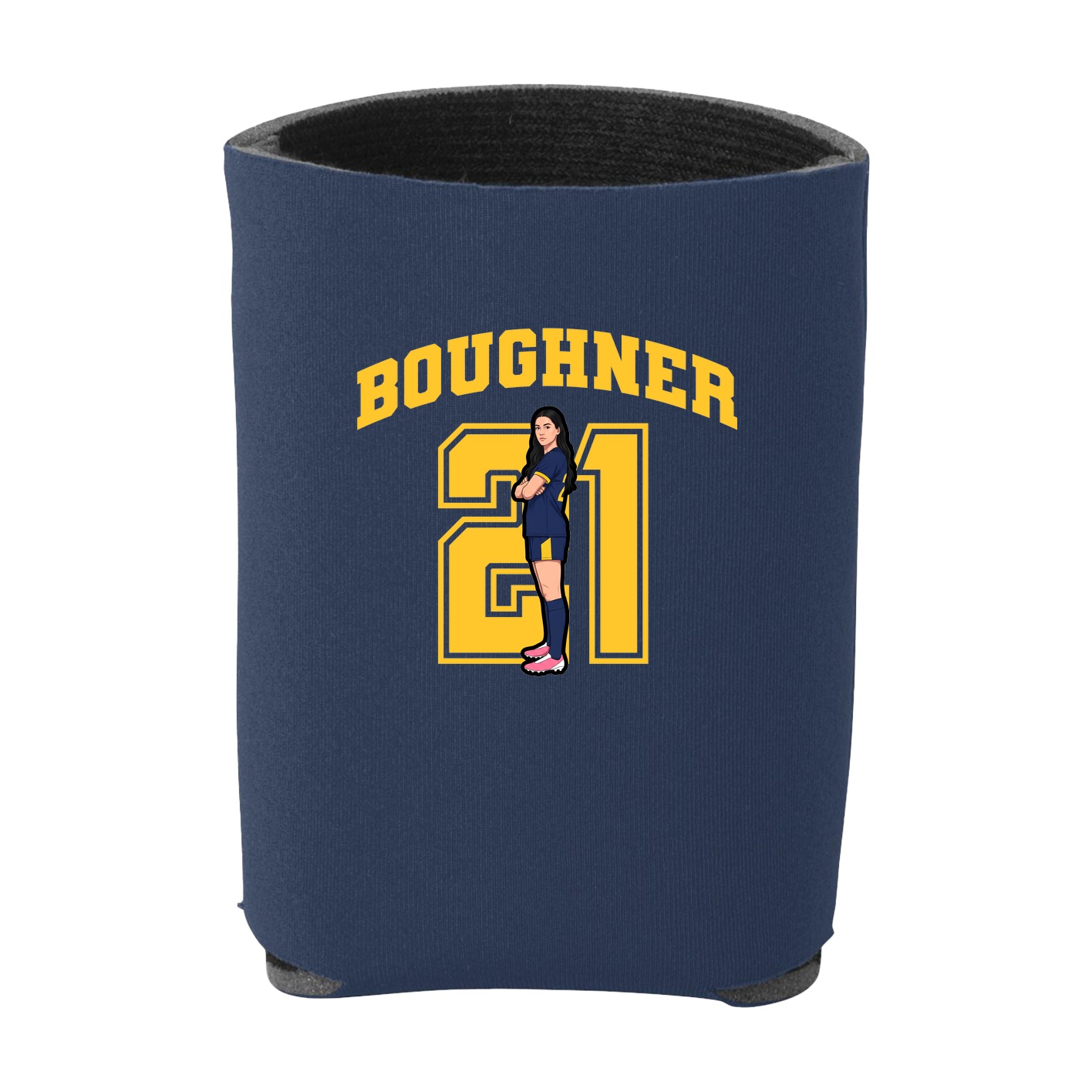 Can Holder — Number in Navy