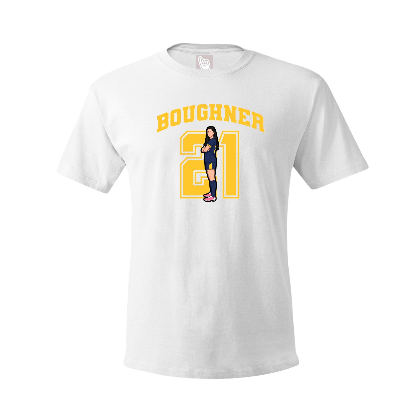 Tee — Number in White