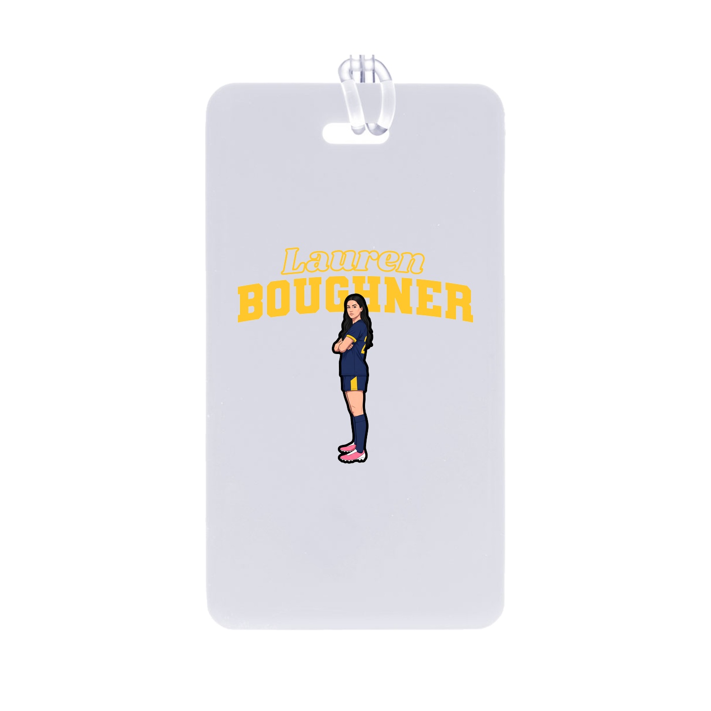 Bag Tag — Name Arch in Classic