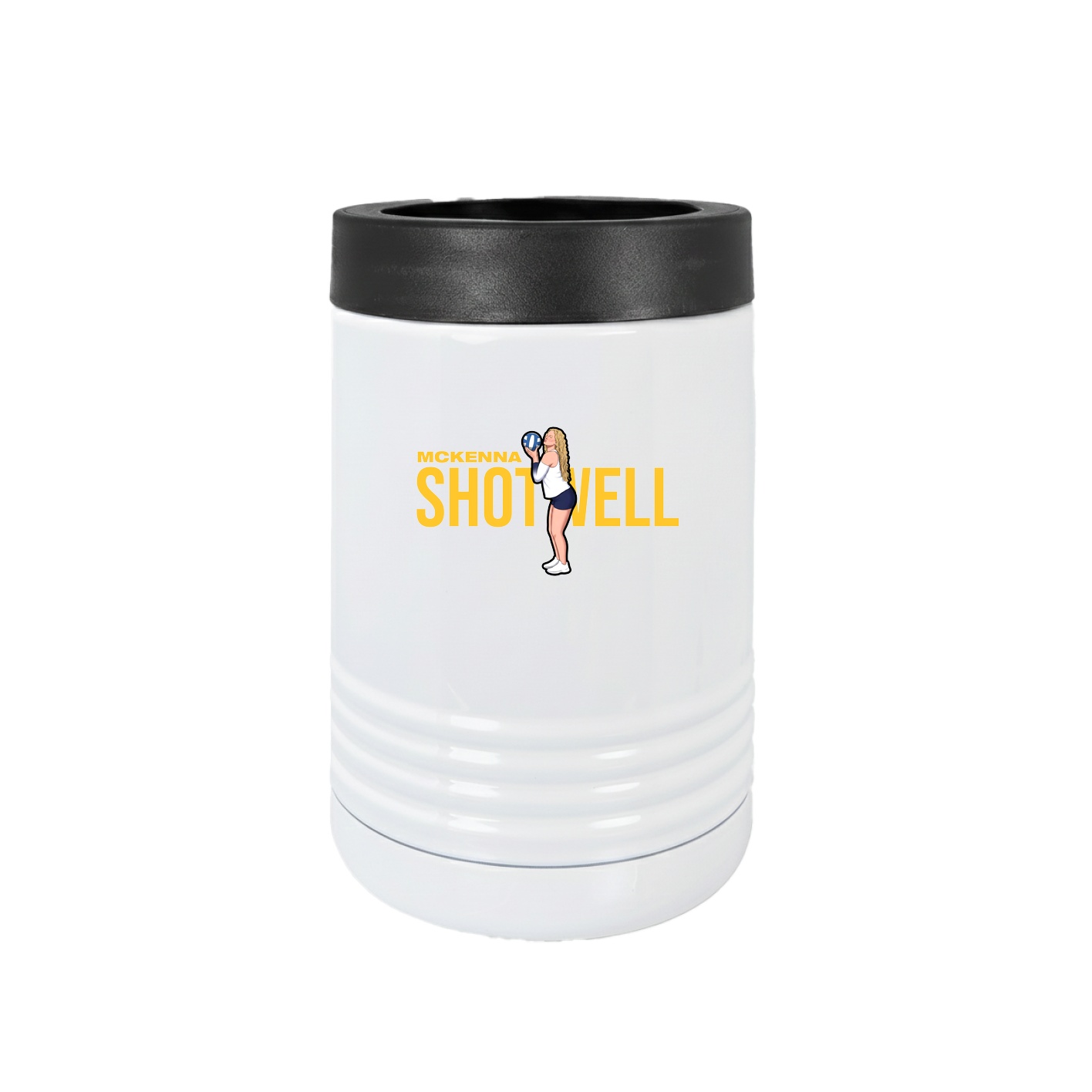Beverage Holder — Player Name in White