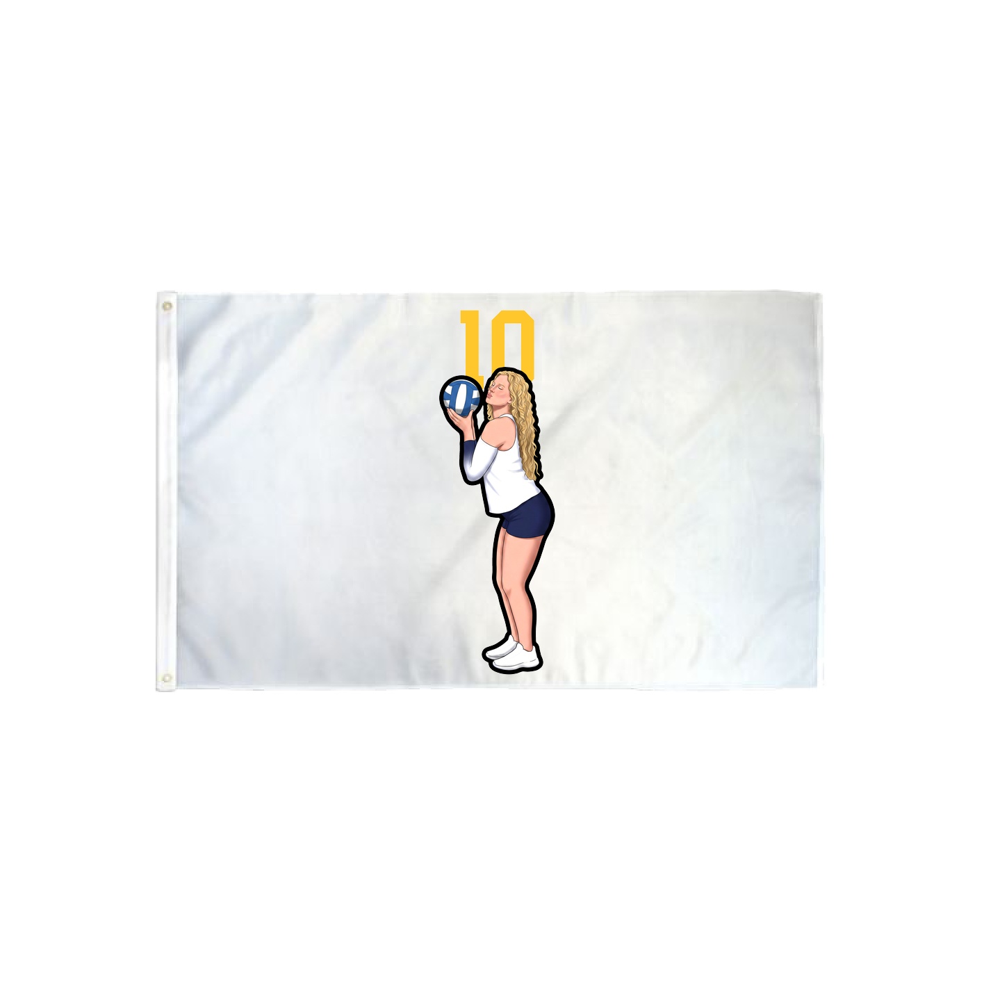 3x5 Flag — Number Top in Classic