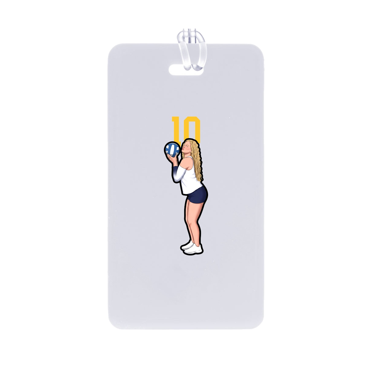Bag Tag — Number Top in Classic