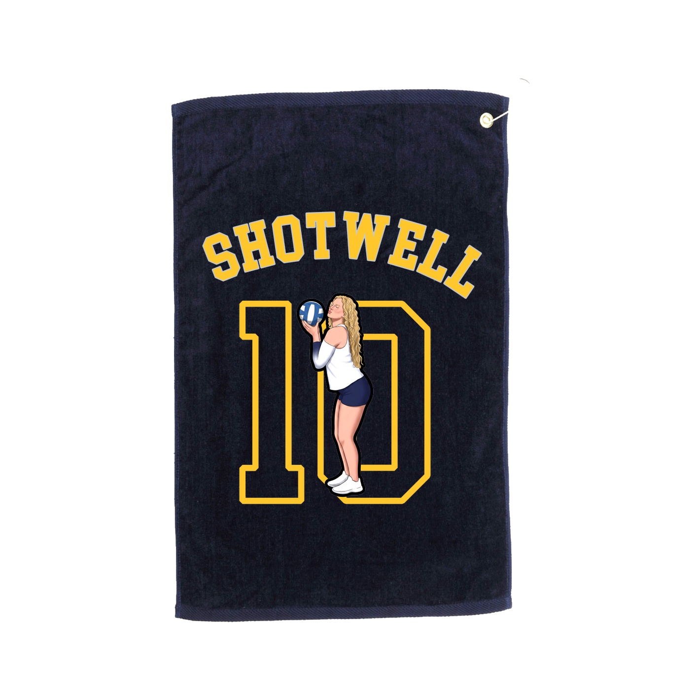 Golf Towel — Shirsey Arch in Navy