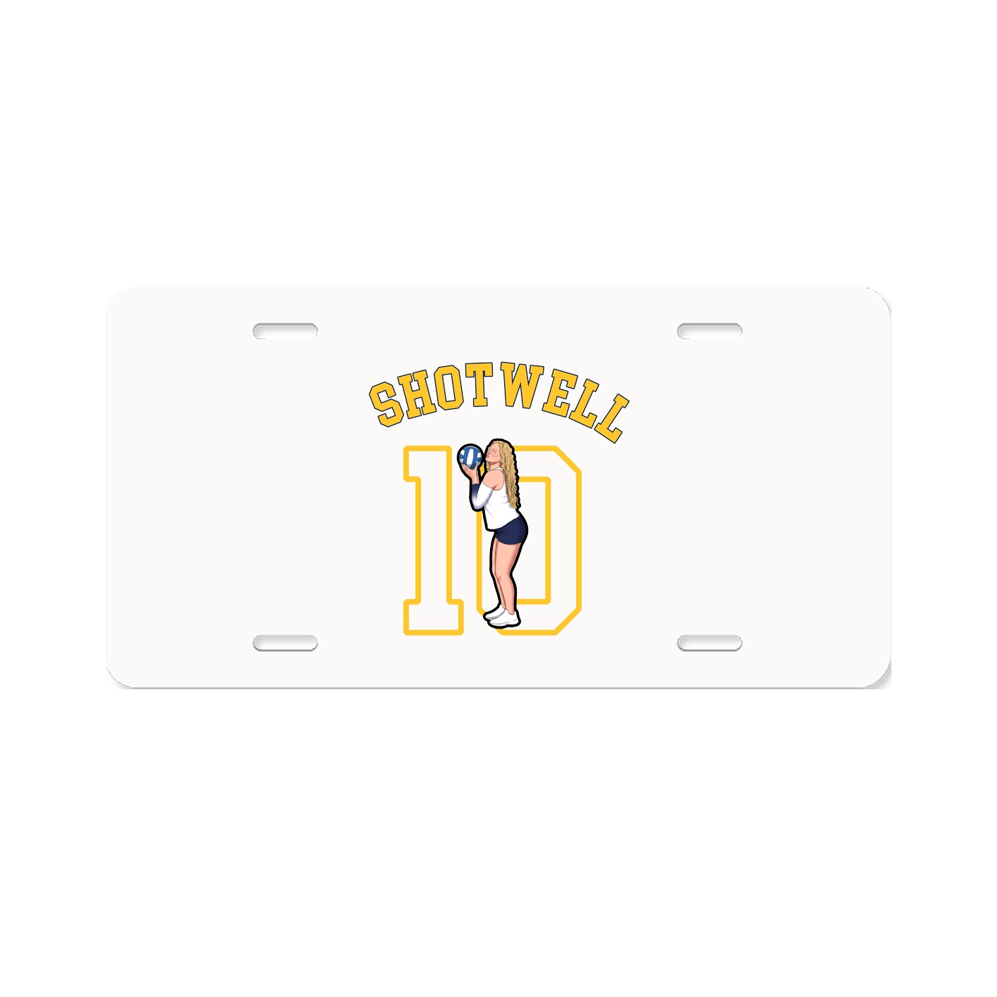 License Plate — Shirsey Arch in Classic