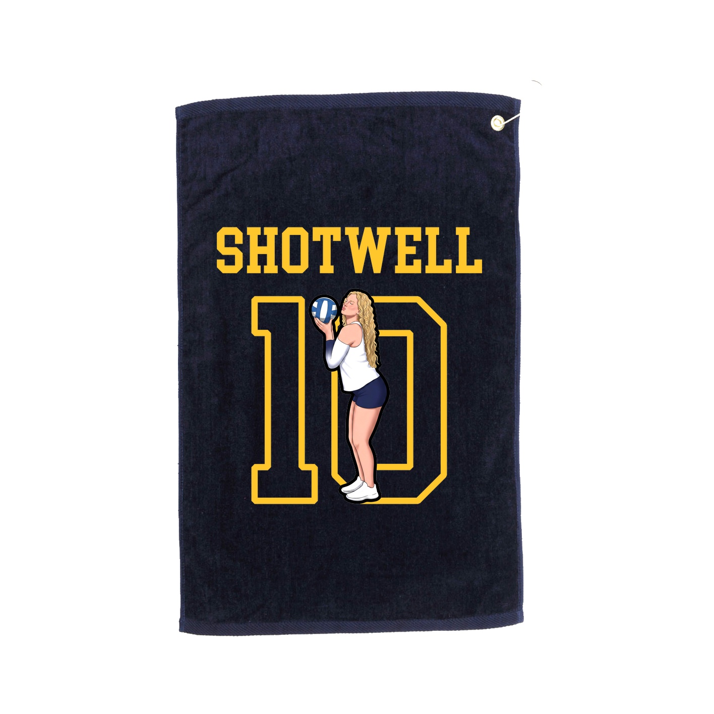 Golf Towel — Shirsey in Navy