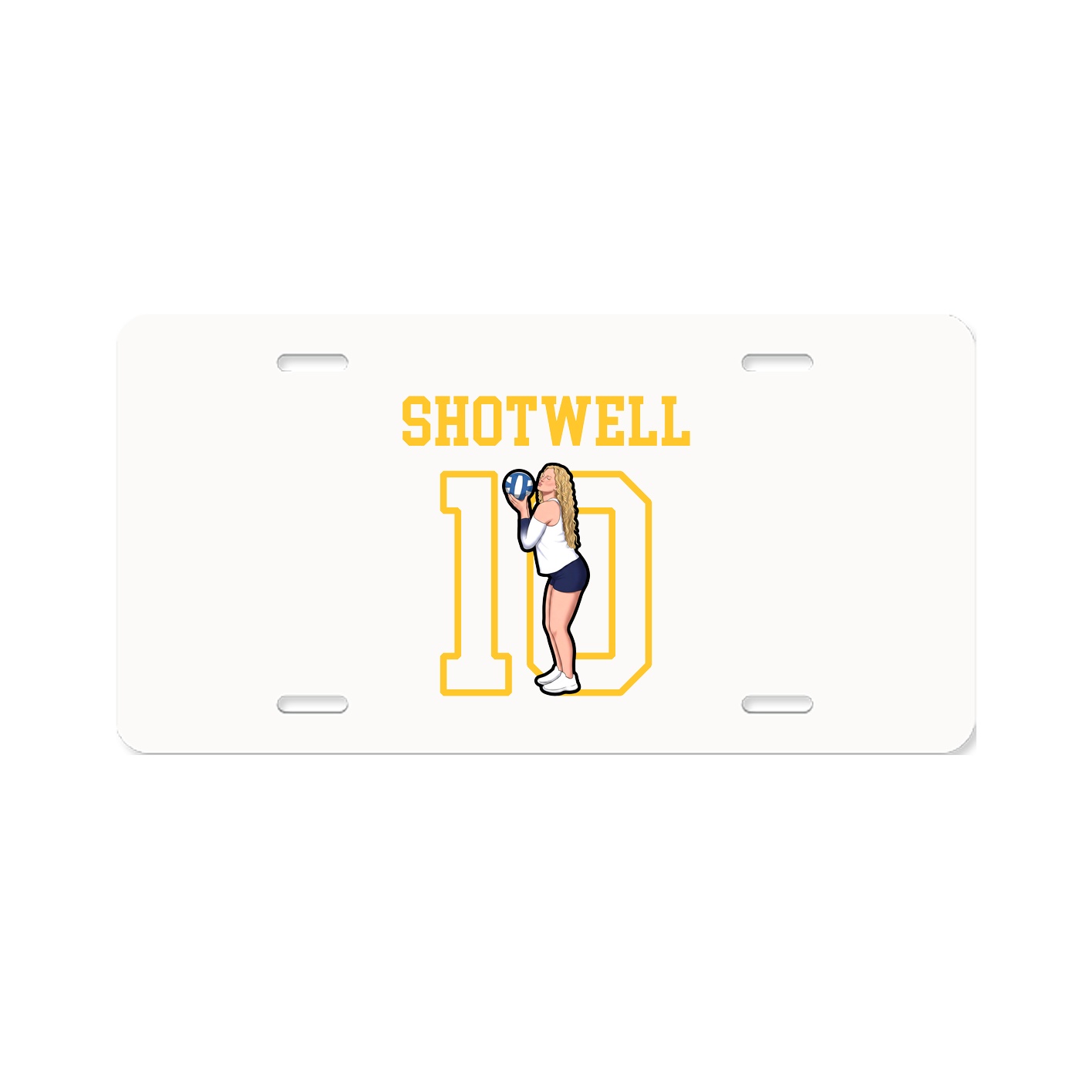 License Plate — Shirsey in Classic