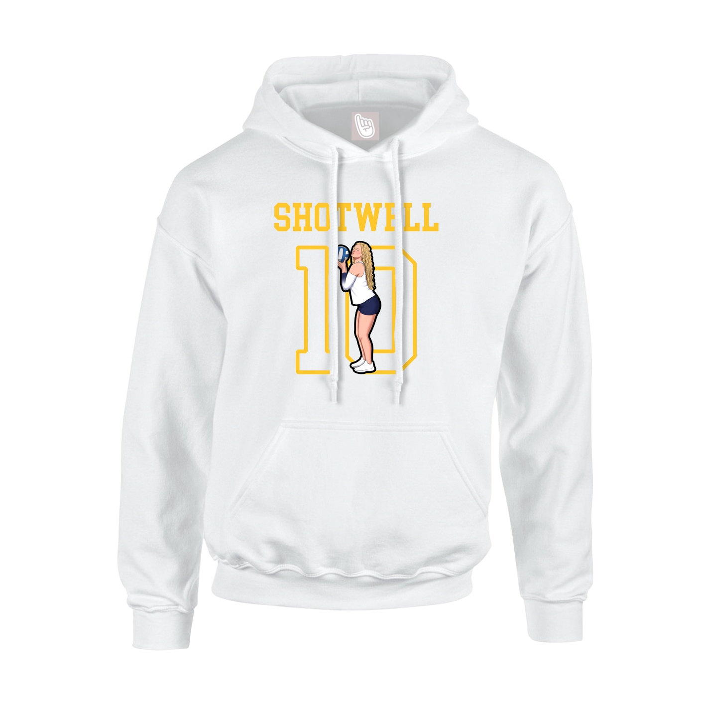 Youth Hoodie — Shirsey in White