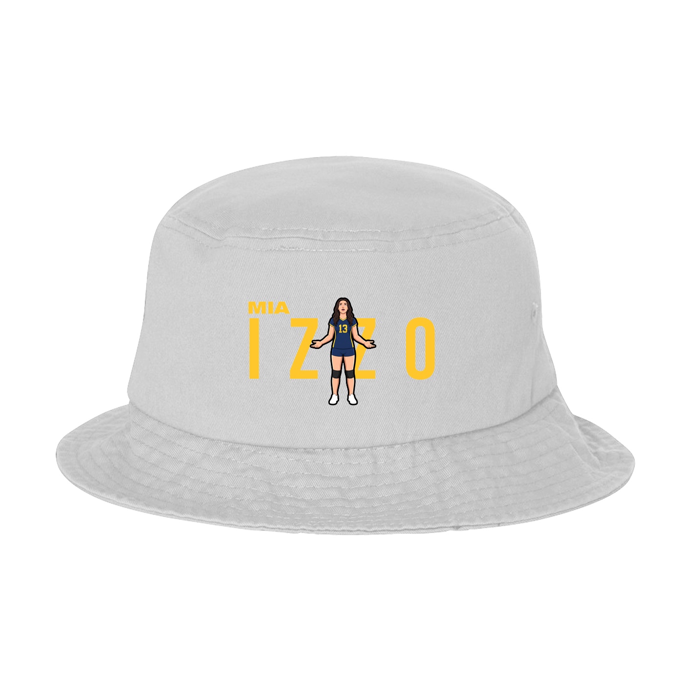 Bucket Cap — Player Name in White