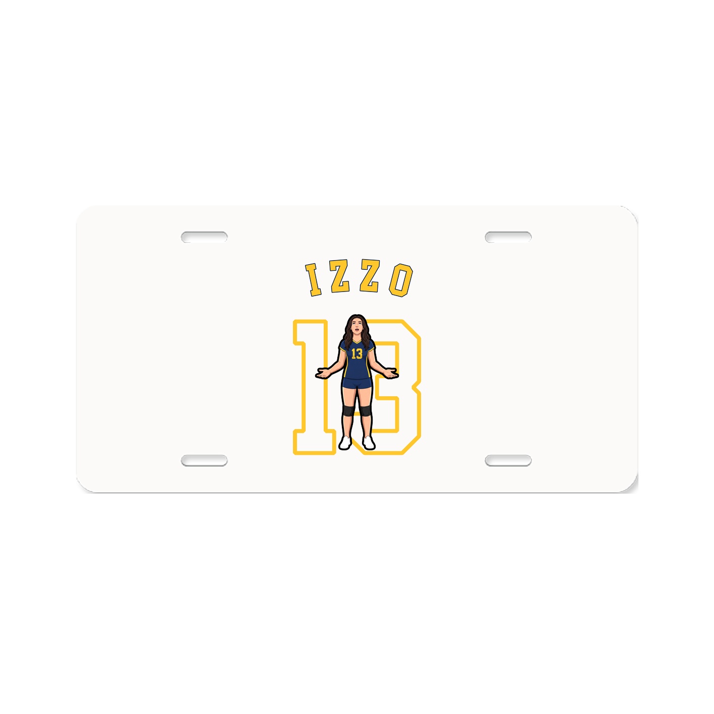 License Plate — Shirsey Arch in Classic