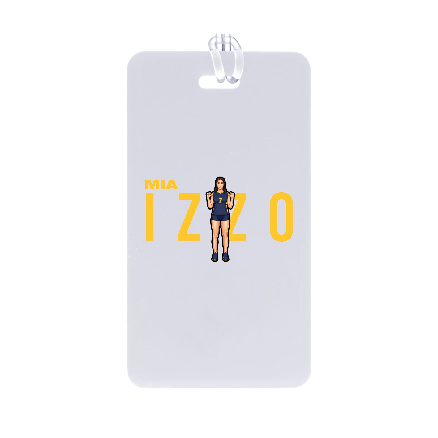 Bag Tag — Player Name in Classic