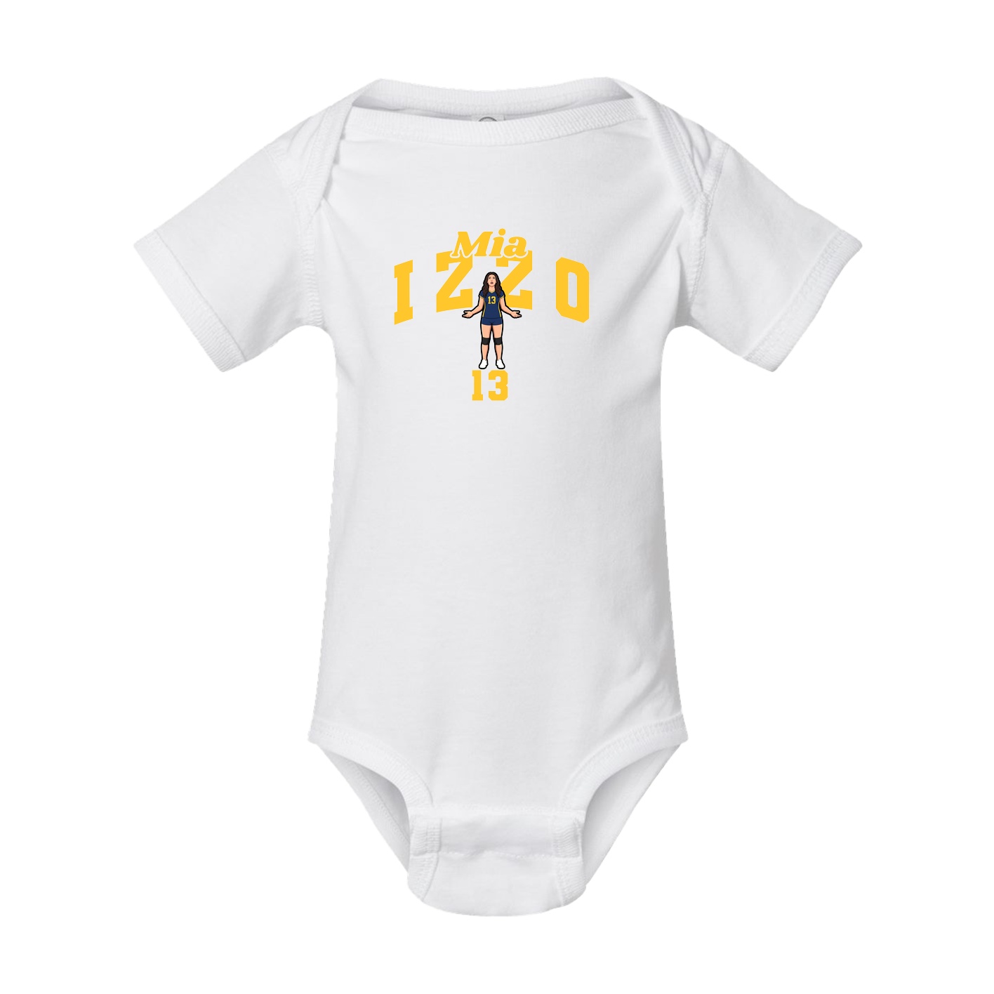 Baby Onesie — Signature Arch in White