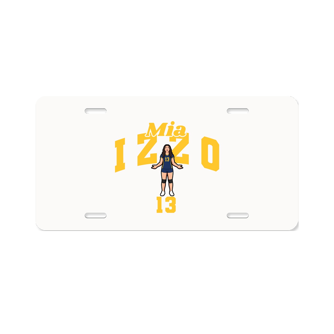 License Plate — Signature Arch in Classic