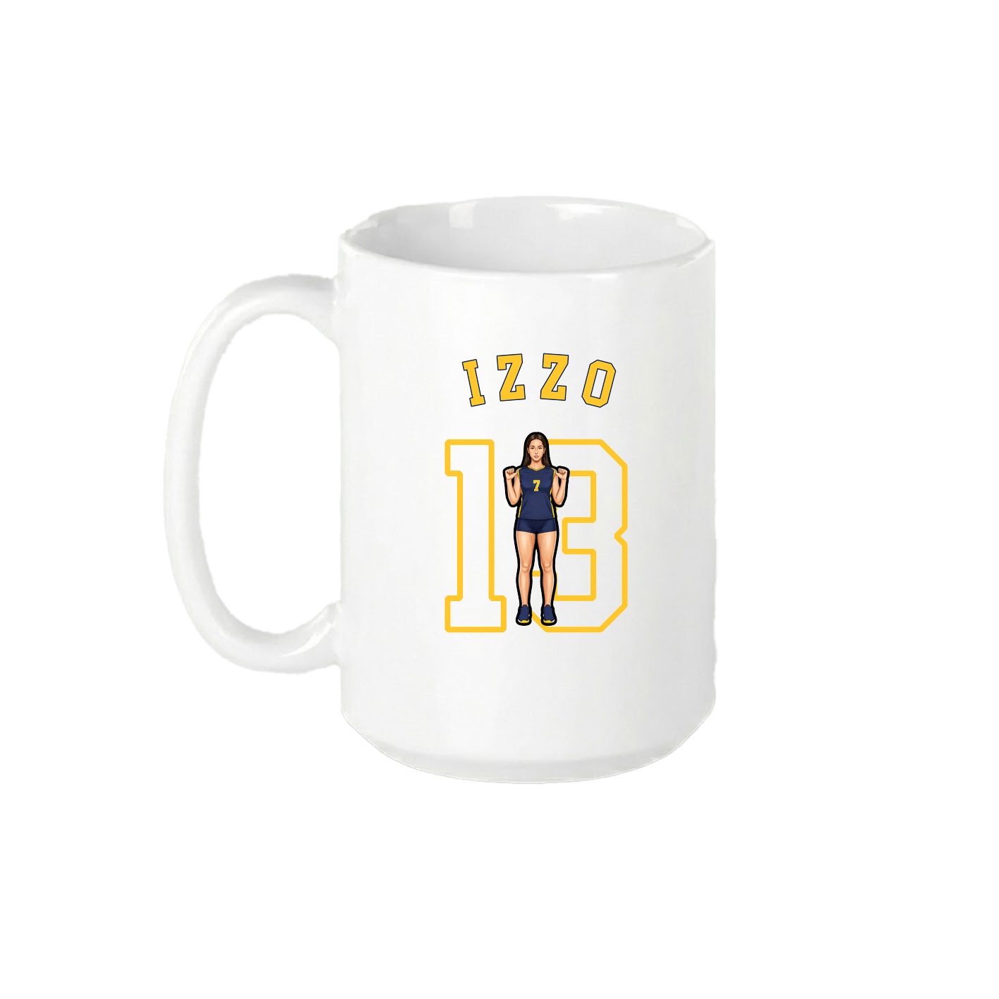 15oz Coffee Mug — Shirsey Arch in White