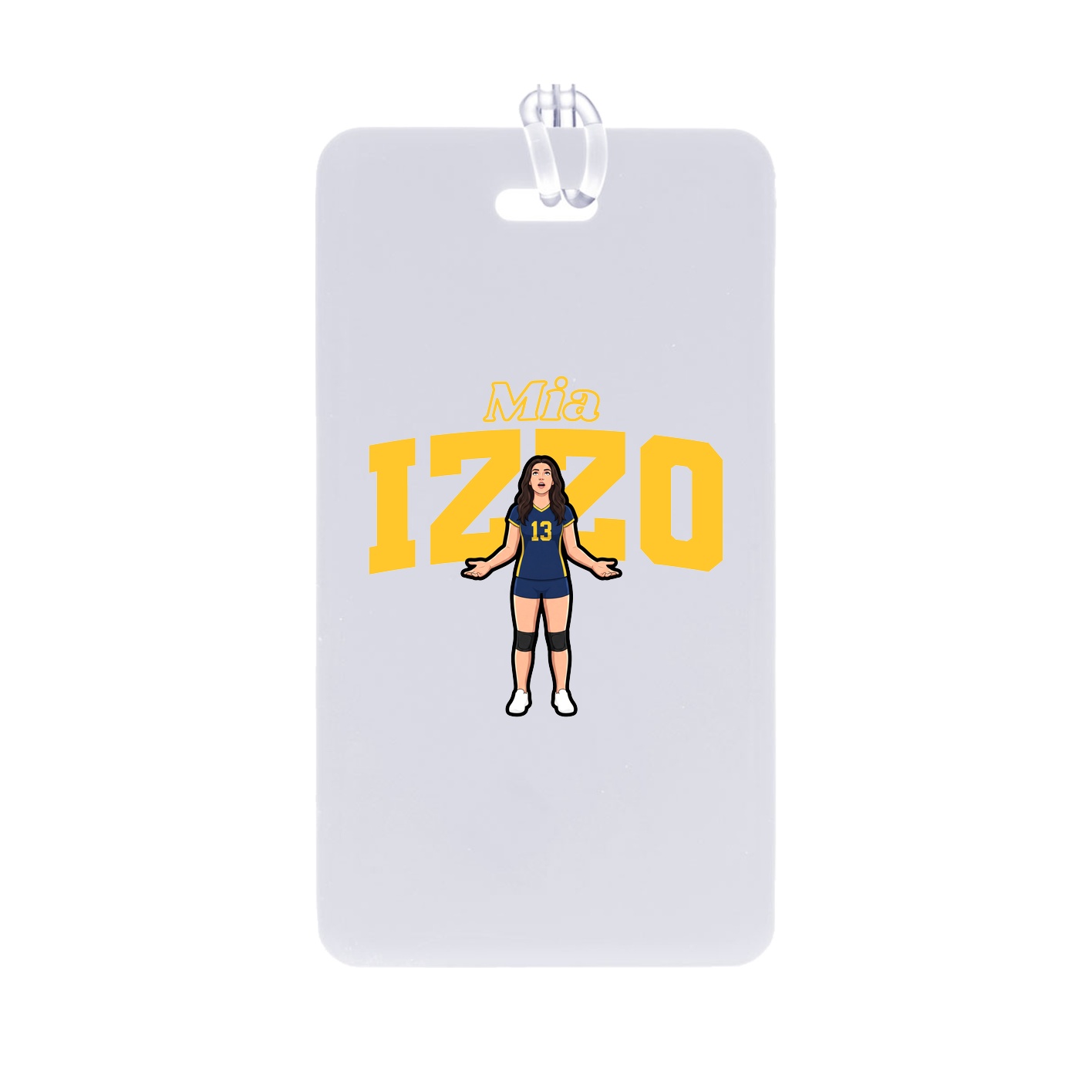 Bag Tag — Name Arch in Classic