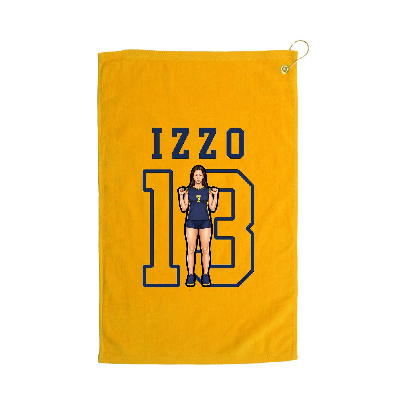 Golf Towel — Shirsey in Gold