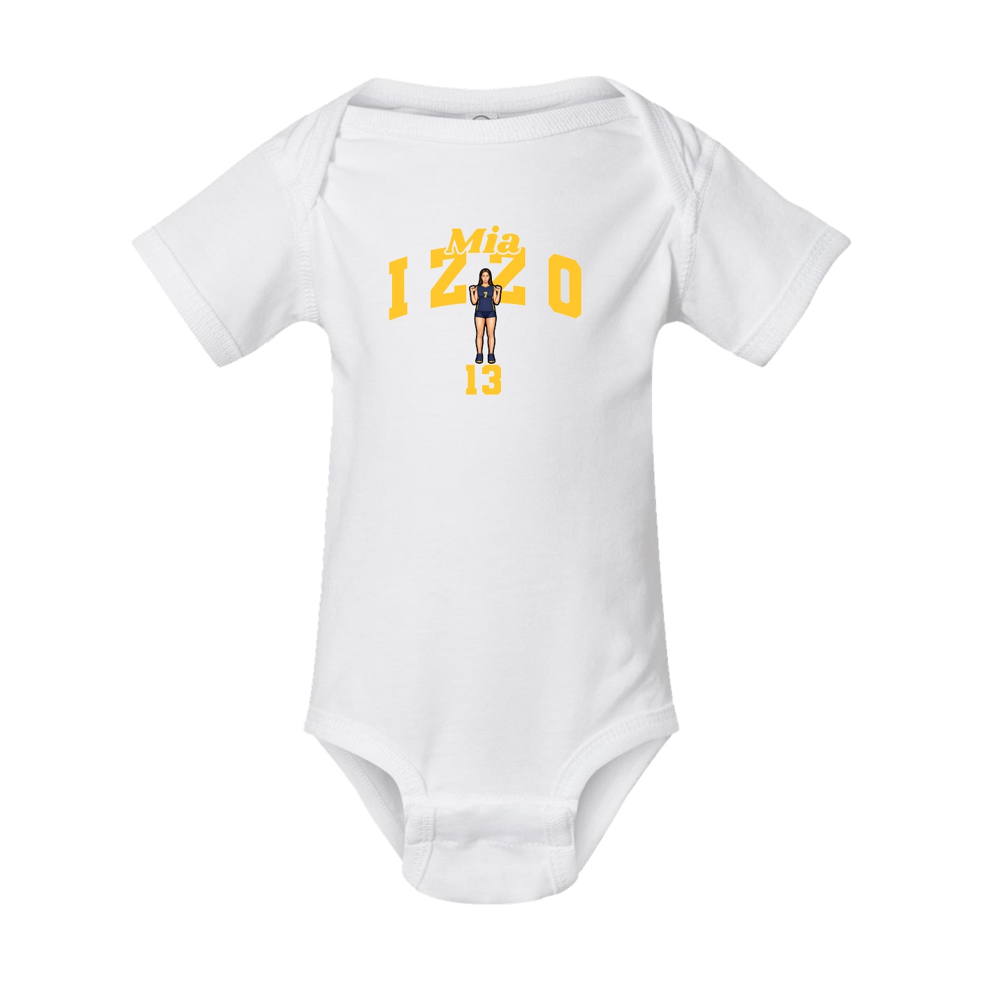Baby Onesie — Signature Arch in White