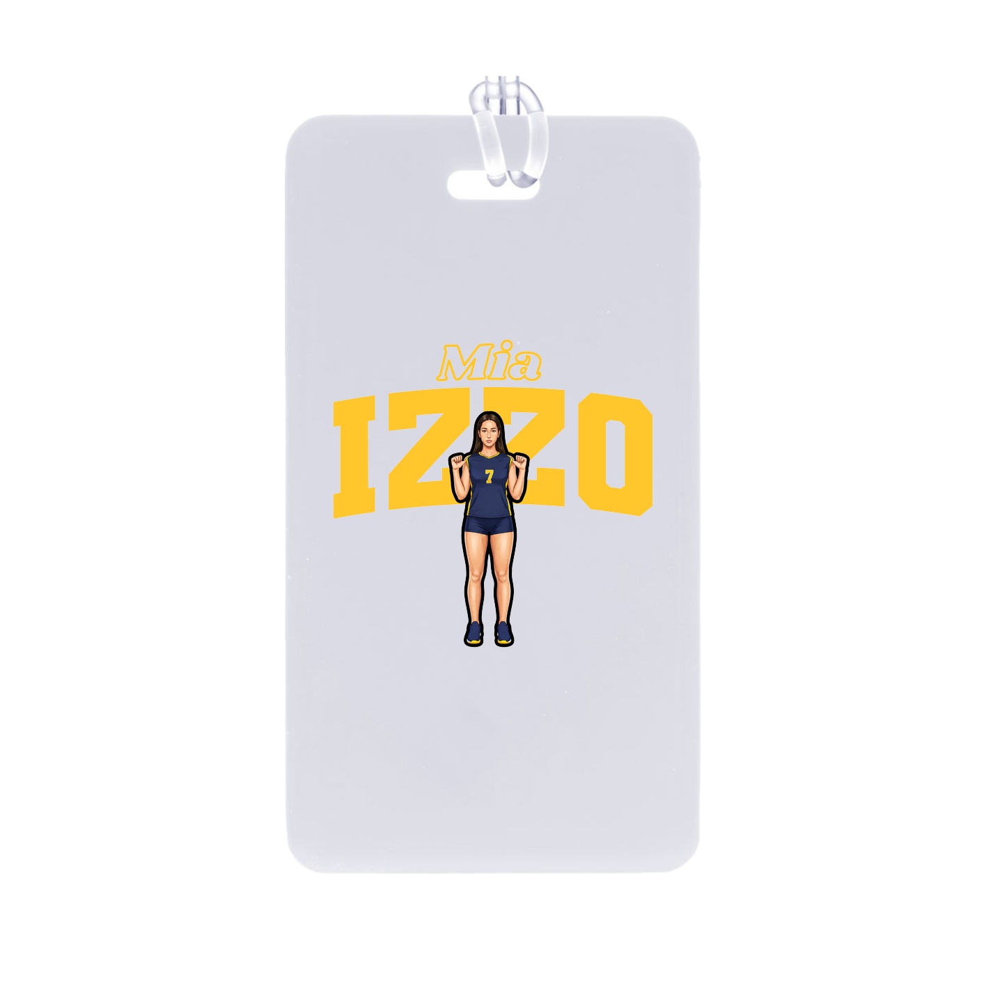 Bag Tag — Name Arch in Classic