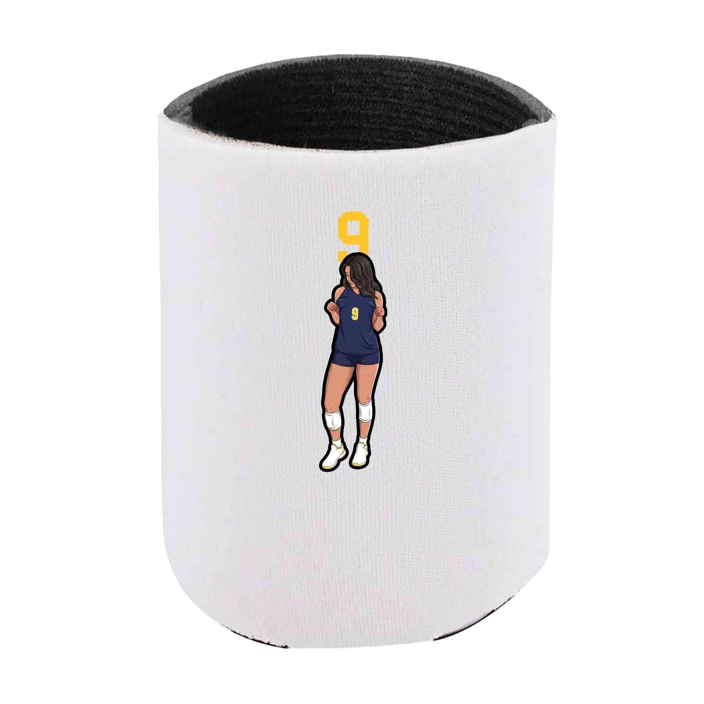 Can Holder — Number Top in White