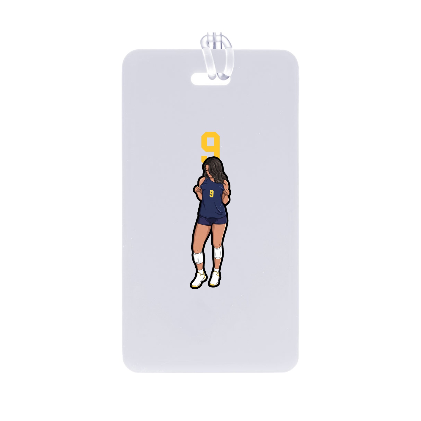 Bag Tag — Number Top in Classic