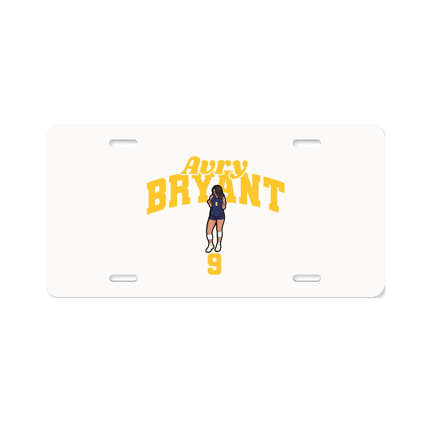 License Plate — Signature Arch in Classic