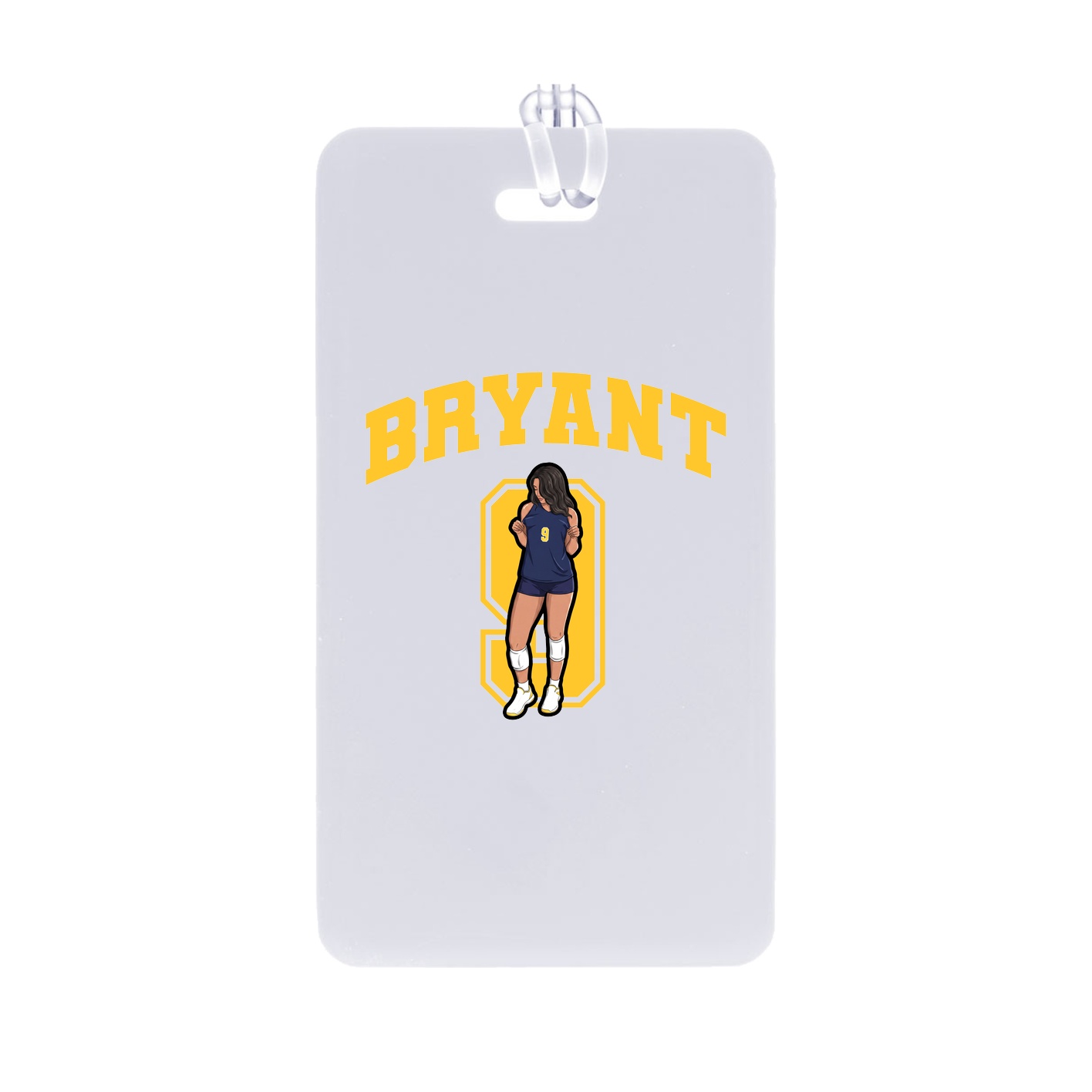Bag Tag — Number in Classic