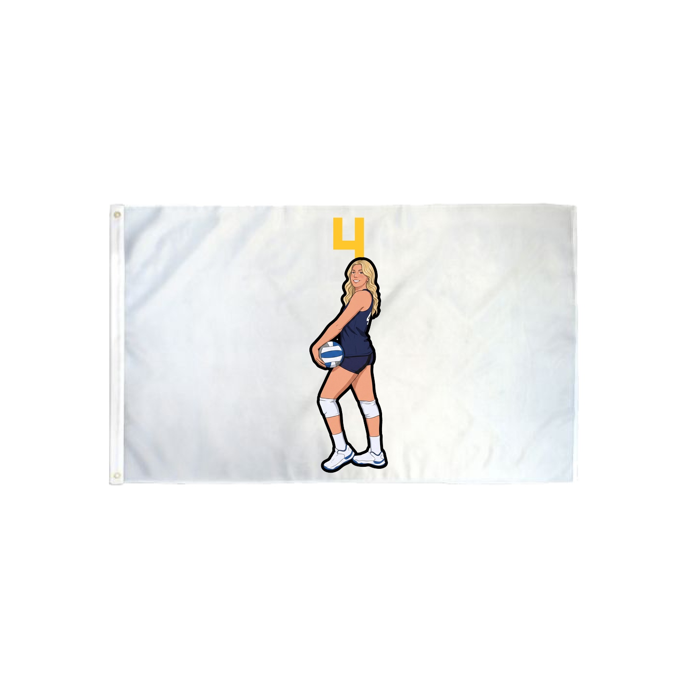 3x5 Flag — Number Top in Classic