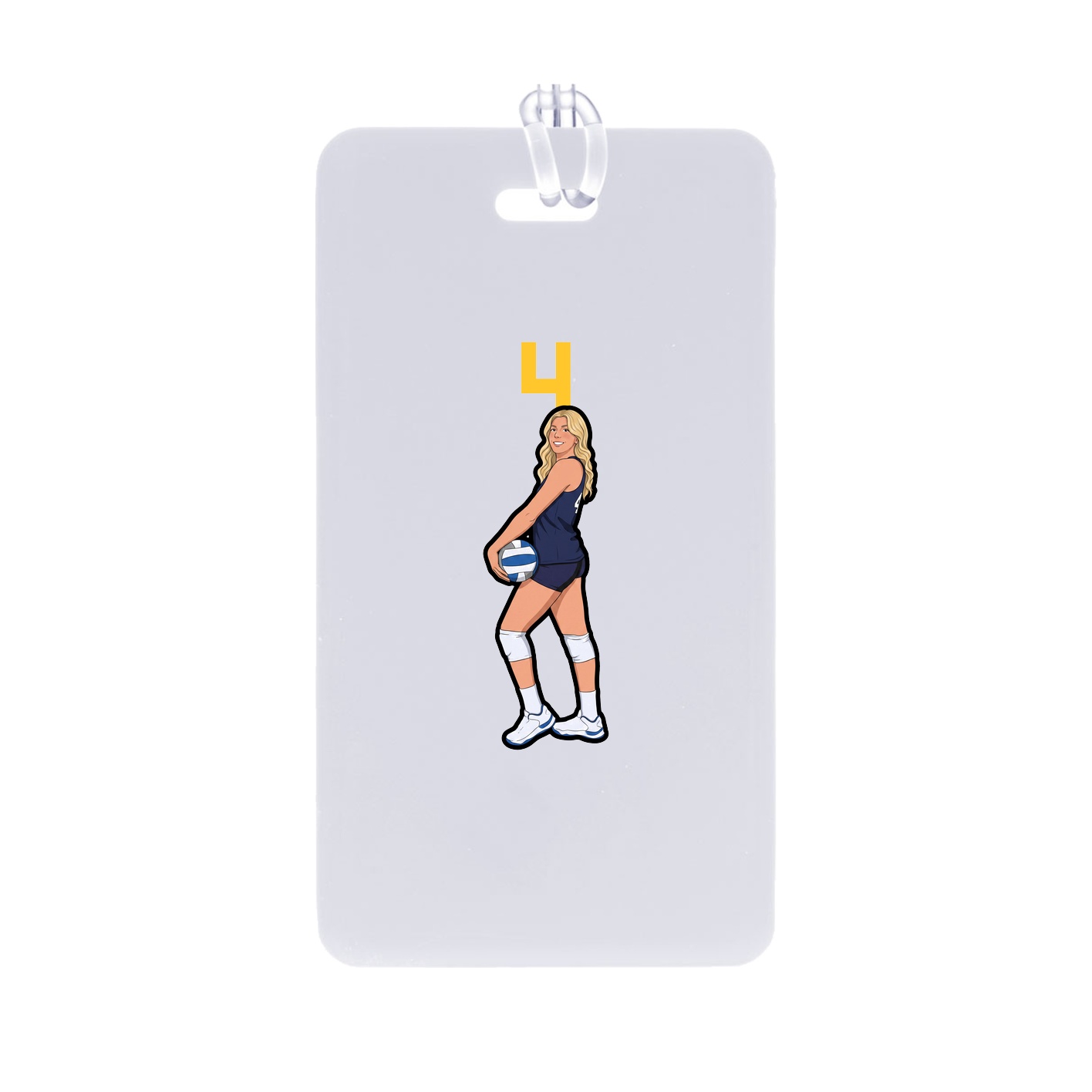 Bag Tag — Number Top in Classic