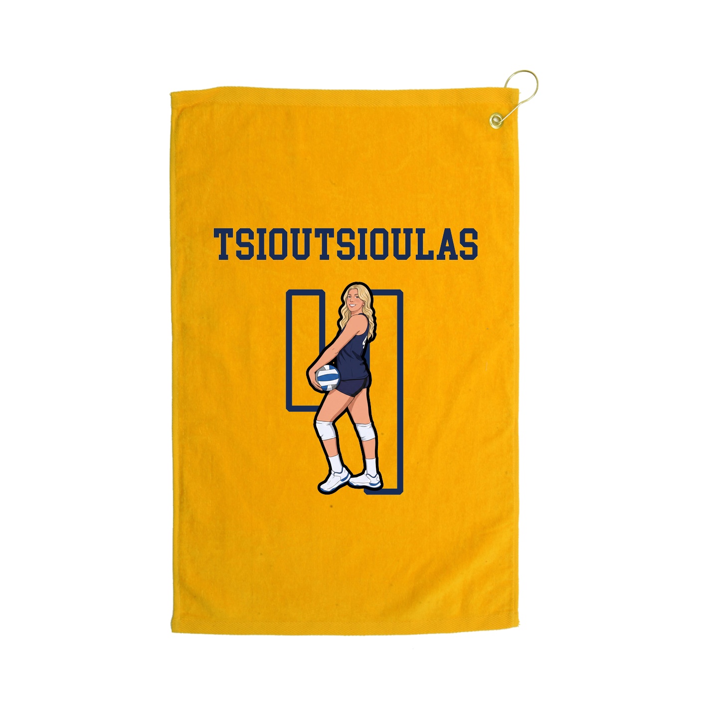 Golf Towel — Shirsey in Gold
