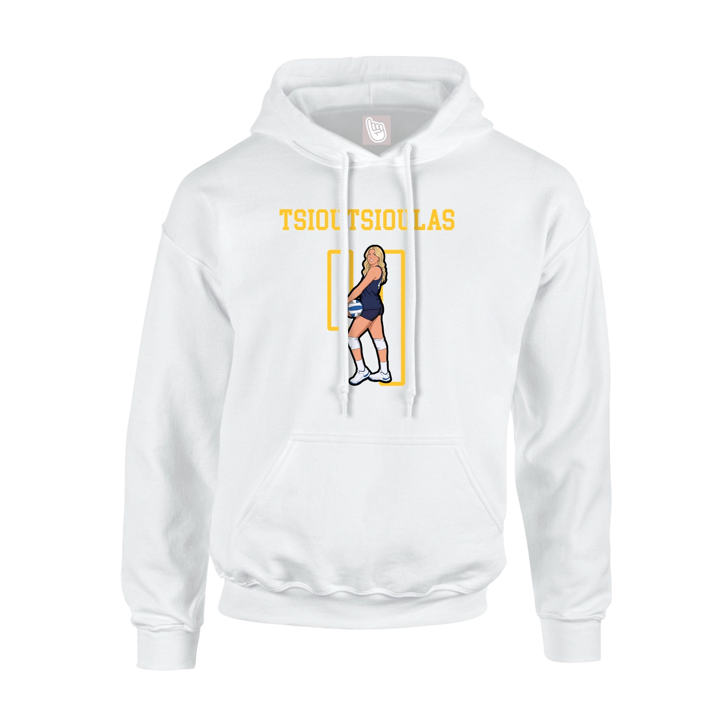 Youth Hoodie — Shirsey in White