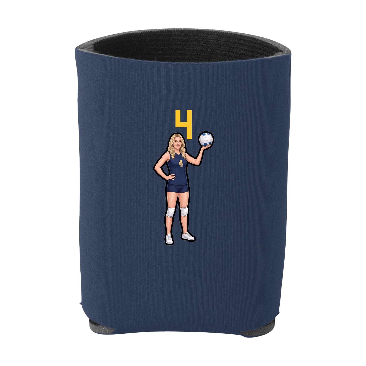 Can Holder — Number Top in Navy