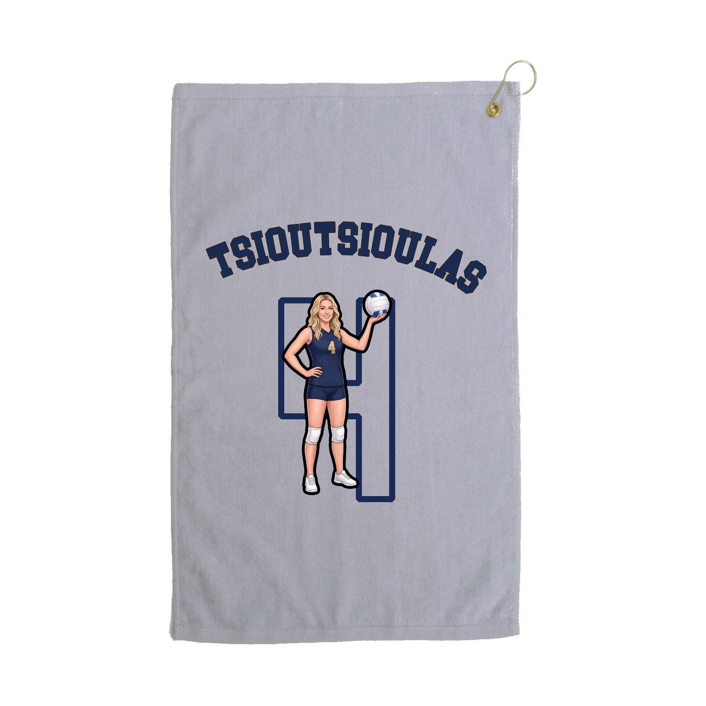Golf Towel — Shirsey Arch in Grey