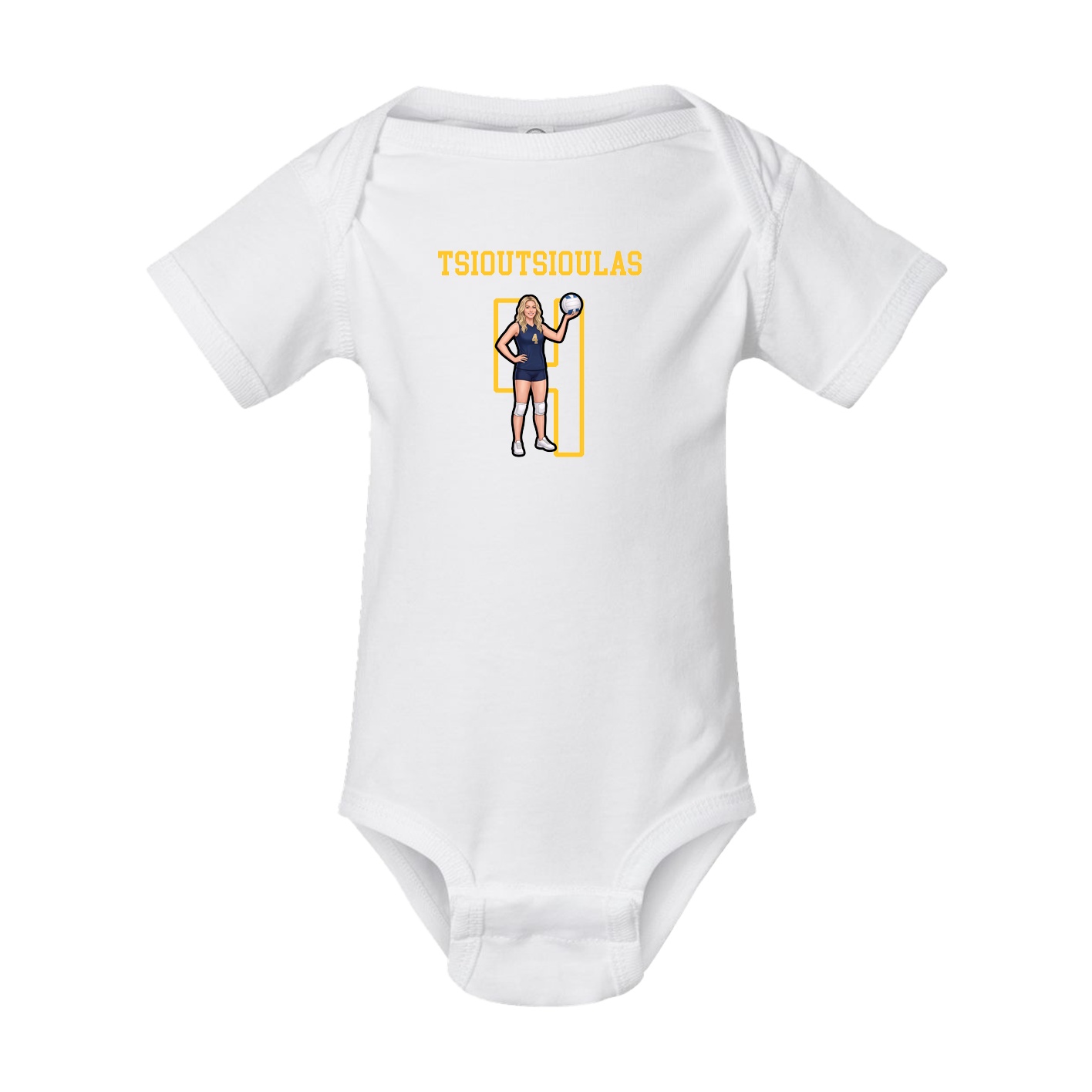 Baby Onesie — Shirsey in White